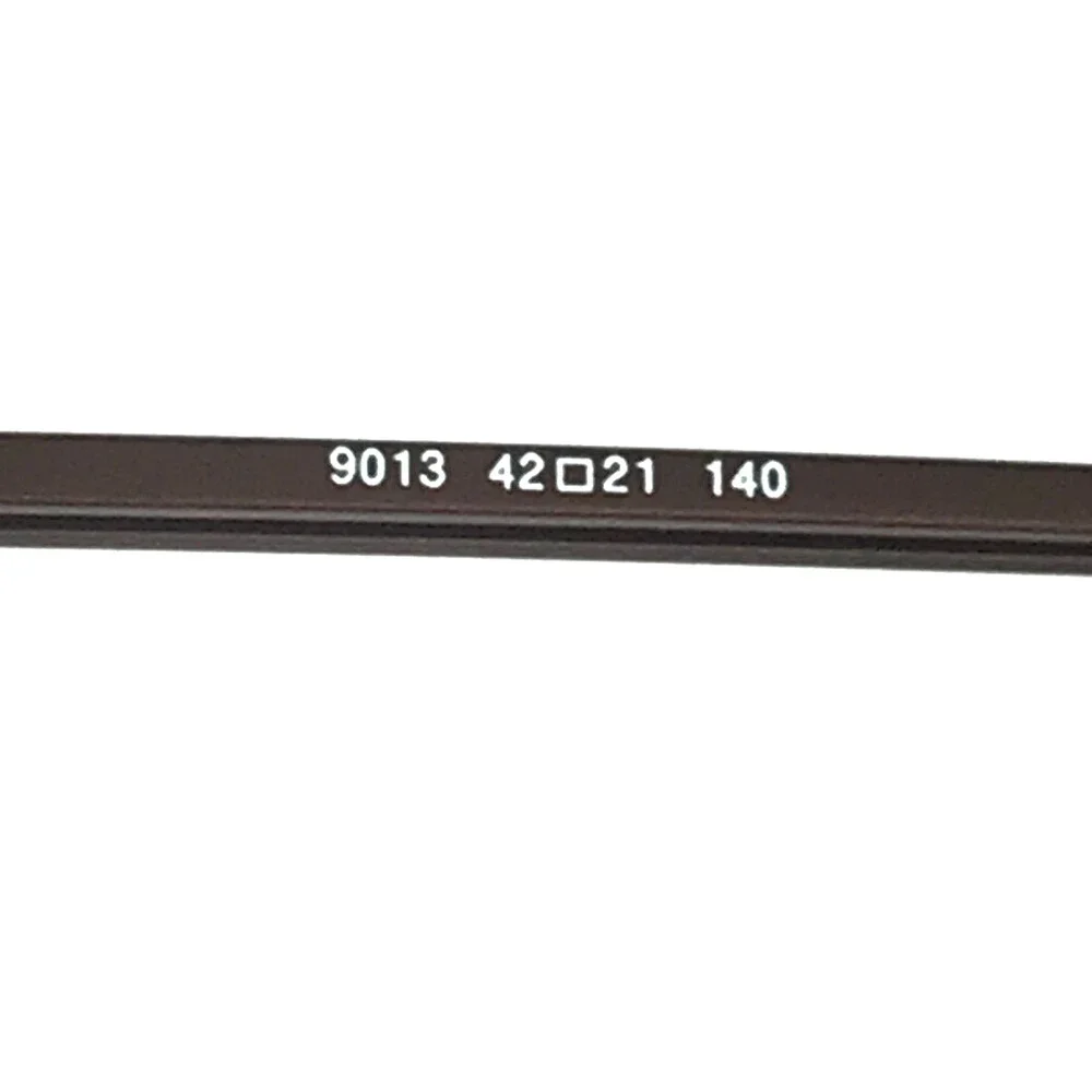 ogi Petite Eyeglasses Frames 9013 COL. 64 Brown Oval Wire Rim 42-21-140